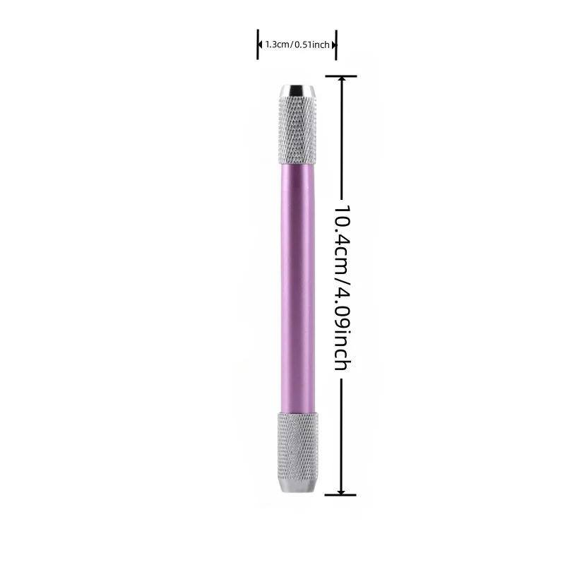 Stainless Steel Pencil Extender Set, Single & Double-Ended Metal Holder for Short Pencils, Sketching & Drawing Tool