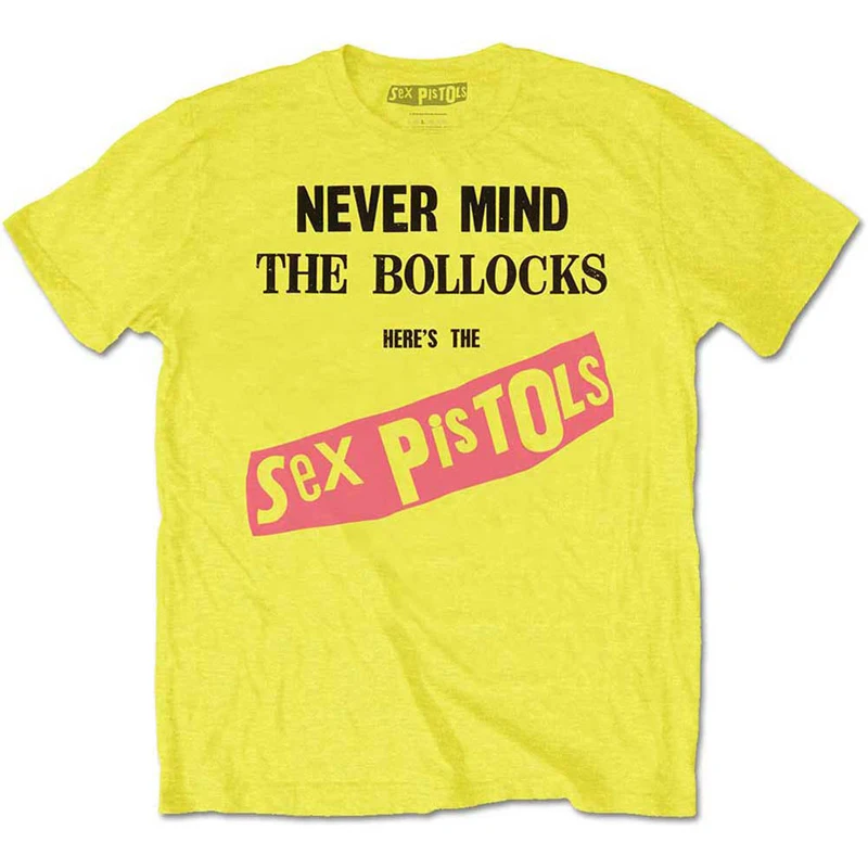 Vintage T-shirt Punk Rock T Shirt Sex Pistols T-shirt for Men Plus Size Men Cotton Tees Streetwear Pretty Vacant Tee Shirts