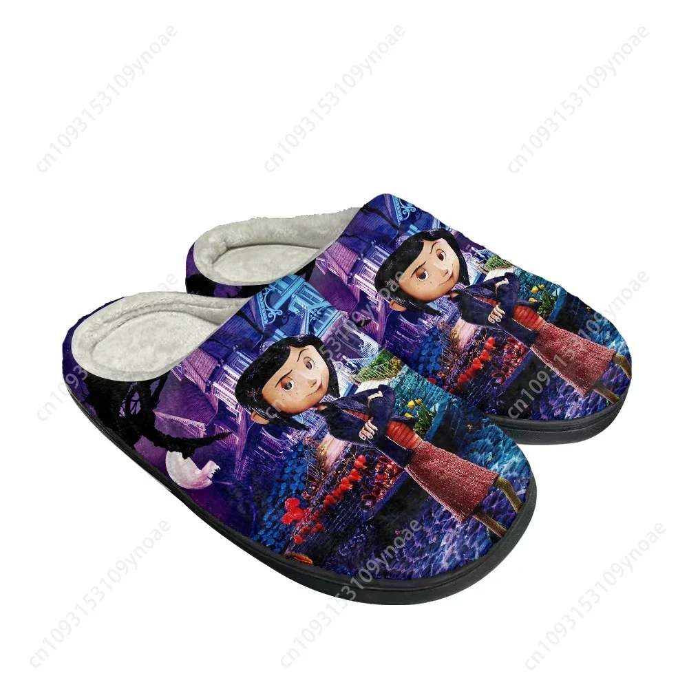 

Hot Cool Coraline Fashion Cotton Custom Slippers Mens Womens Sandals Plush Casual Keep Warm Shoes Thermal Comfortable Slipper