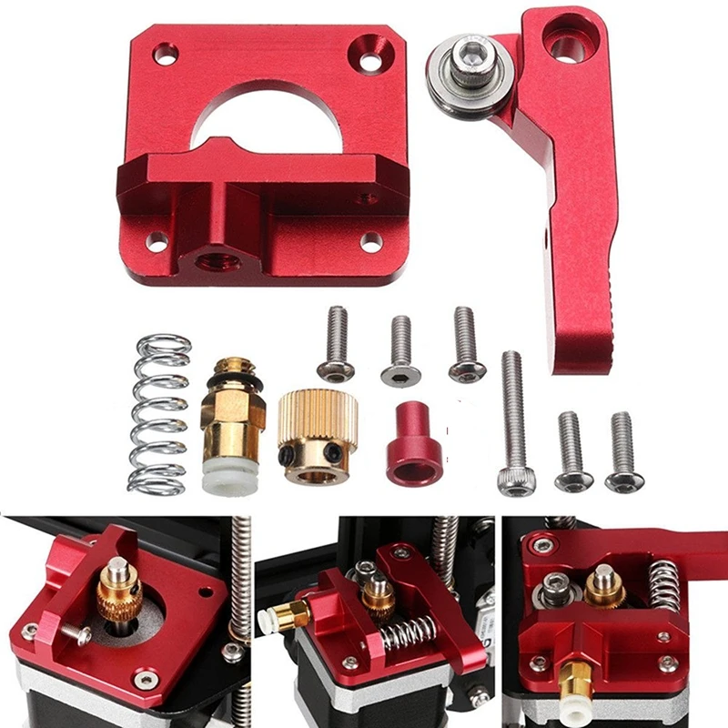 

Right Aluminum Alloy Extruder Parts For MK8 CR-10/10S Upgrade Parts For Creality For 3D Printer For Ender 3 5 For Creality