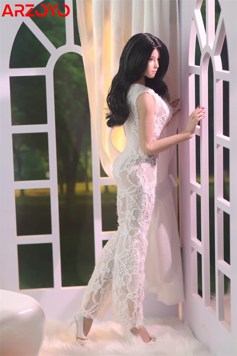 CKtoys ck032 Scala 1/6 Soldato Femminile Pizzo Elegante Prospettiva Spalla Tuta Misura 12 ''Action Figure Corpo