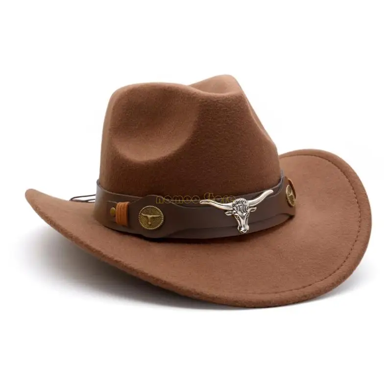 

31BF Cowgirl Ensemble Including Embroidered Rodeos Hat Decorative Belt And Colorful Bandana For Cosplay Event