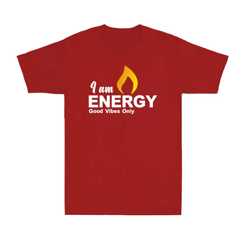 Я энергия, хорошая вибрация, только забавная футболка для йоги, создания внутреннего подарка Я энергия, хорошая вибрация, только забавная футболка для йоги, создания внутреннего подарка