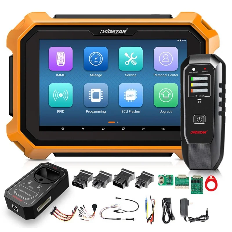 OBDSTAR X300DP PLUS C Full Key Master DP Plus Auto Key Programmer with Motorcycle IMMO KITS Configuration 1