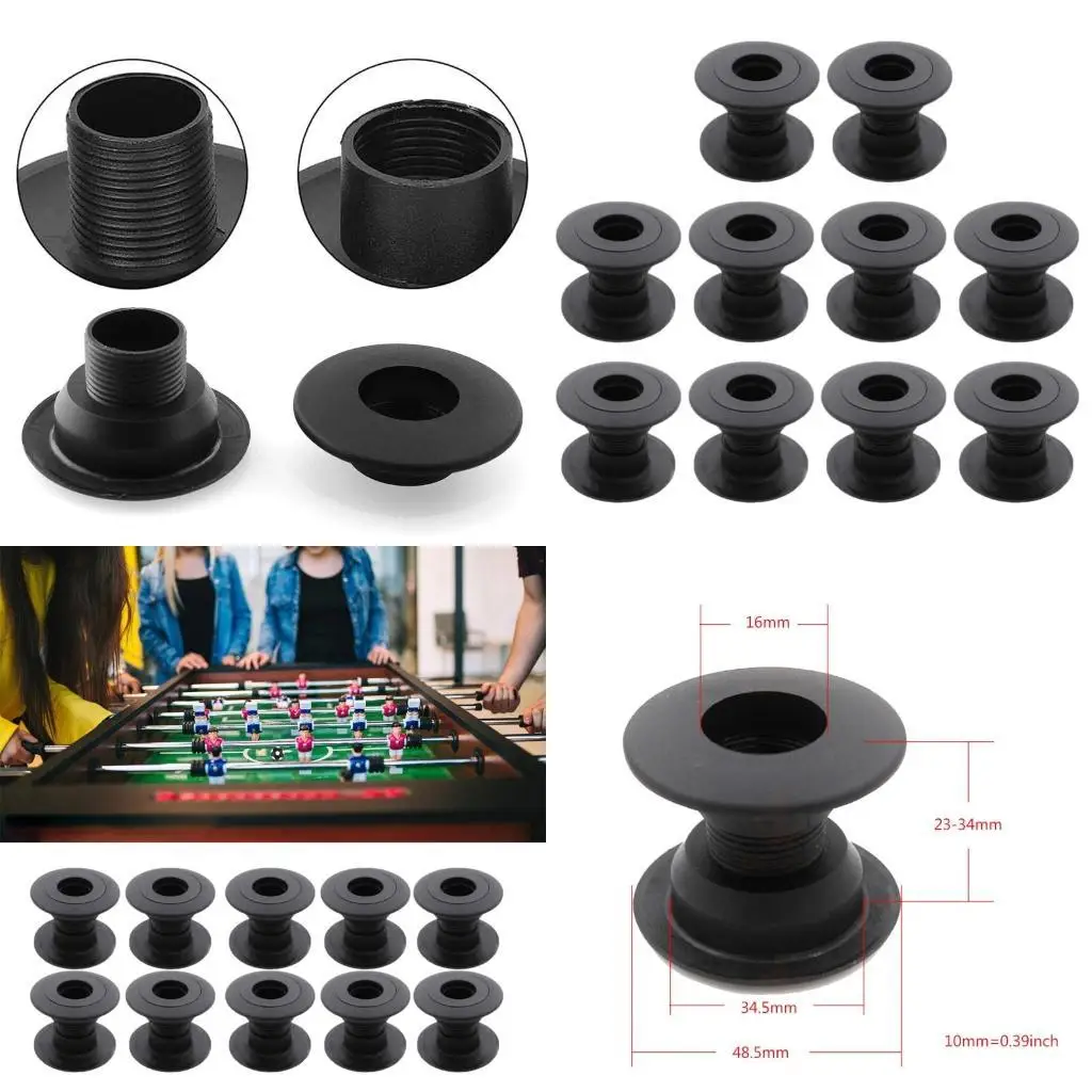 

10 шт. втулка для настольного футбола, подшипники для настольного футбола, стержень, запасные части для настольного футбола