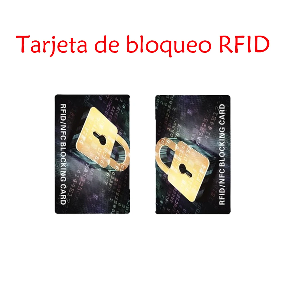 RFID Blocking Card NFC Signal Blocking Security Debit Credit Card Passport Protector Blocker Set Smart Key Tag Token