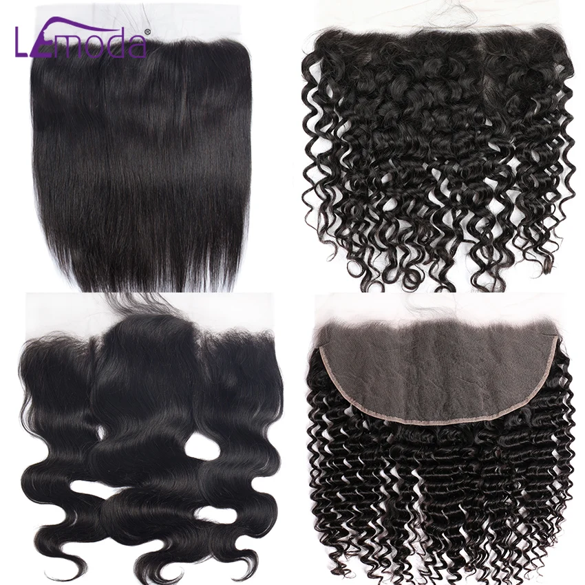 13x4 13x6 Lace Frontal 4x4 5x5 6x6 Closure Only Straight/Water/Body/Curly/Loose Wave Human Hair HD Lace Frontal Closure Only