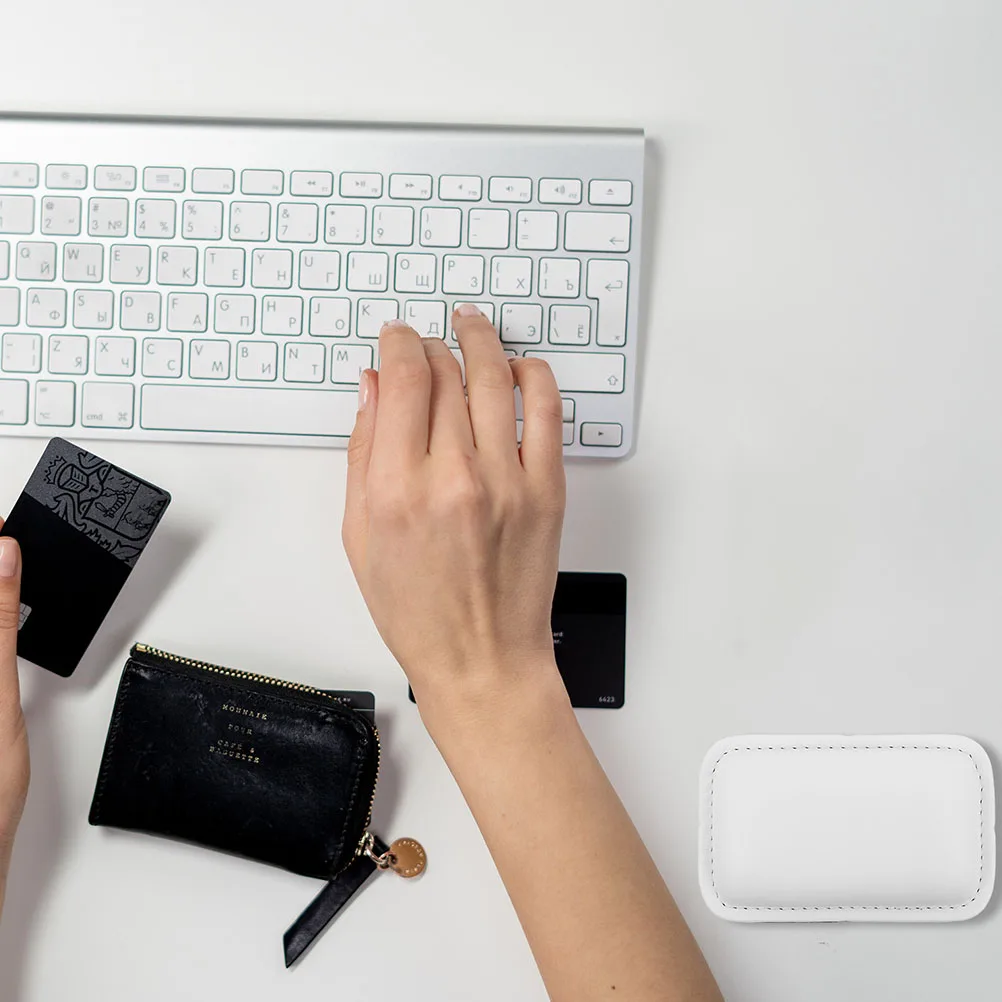 

2Pcs Keyboard Wrist Rest Pad Premium Texture Support for Typing Gaming Ergonomic Design for Wrist