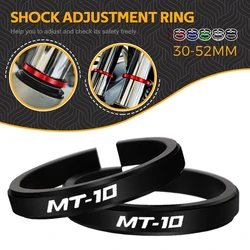 2024 FOR YAMAHA MT10 MT-10 2015-2023 Motorcycle Adjustment Shock Absorber Auxiliary Rubber Ring CNC Accessories Fit 30MM-52MM