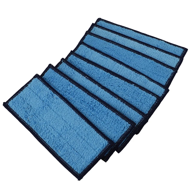 A01V-8 Confezione di panni in microfibra bagnati lavabili riutilizzabili di ricambio per robot pulitore Irobot Braava Jet 240/241