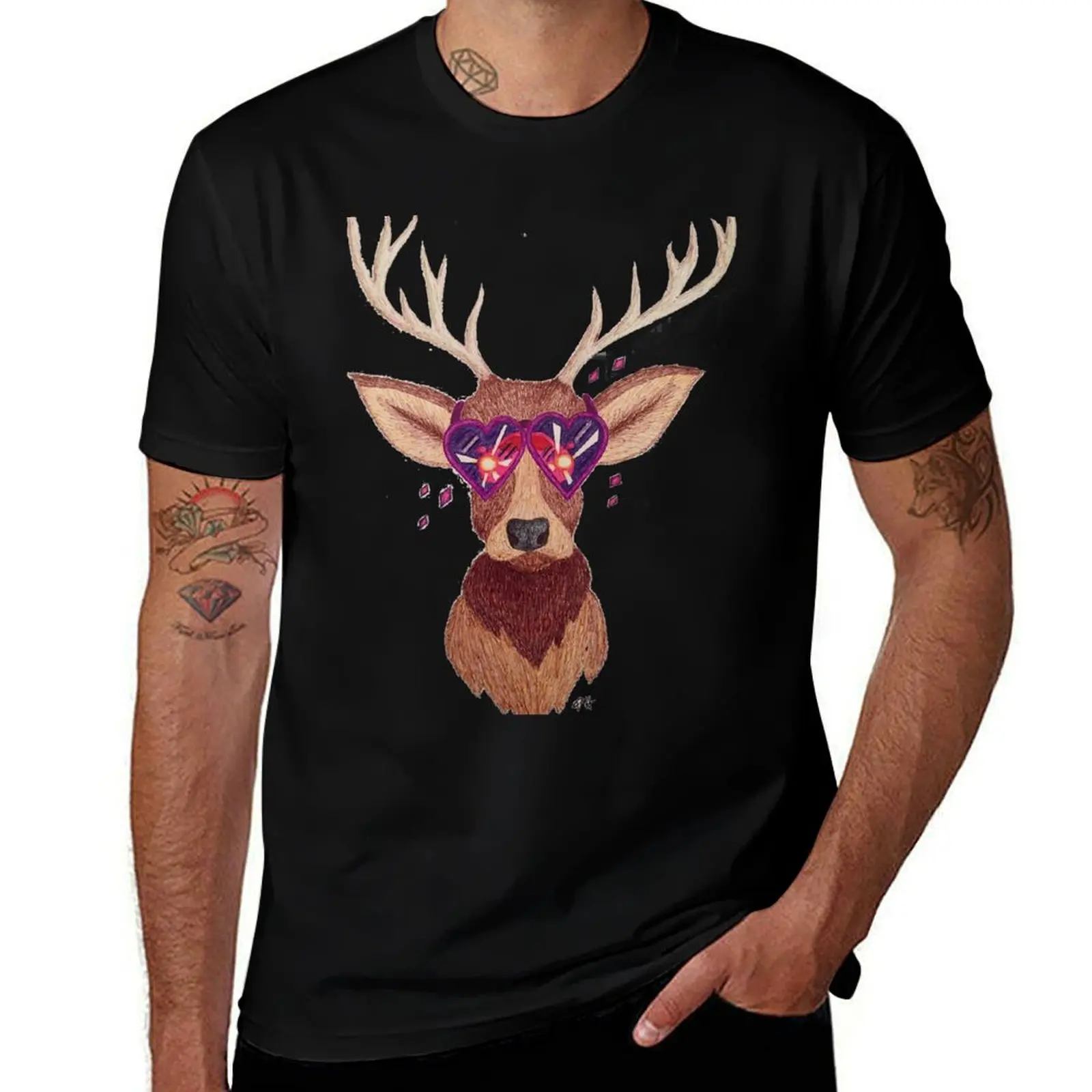 Deer in the Headlights T-Shirt t shirt for man T-Shirt