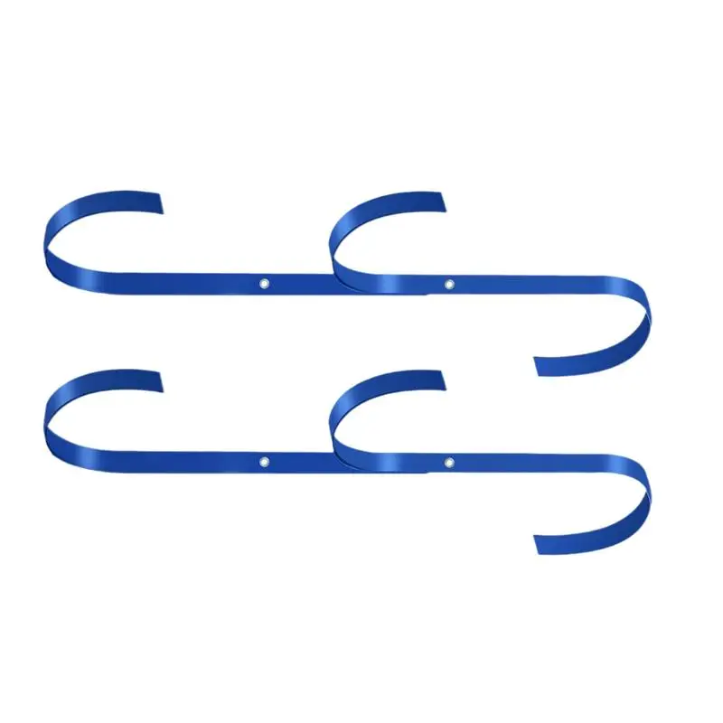 

2pcs Swimming Pool Pole Hangers Pool Pole Hanger Hook For Telescoping Poles Leaf Rakes Vacuum Hose Brushes Skimmer Net