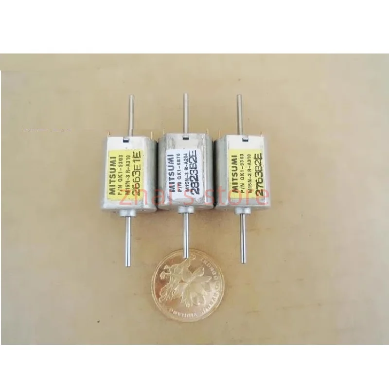 10PCS Mitsumi 12-24V 030 QK1 Series Micro Dc Motor With Double Shaft Used For Toy Or DIY