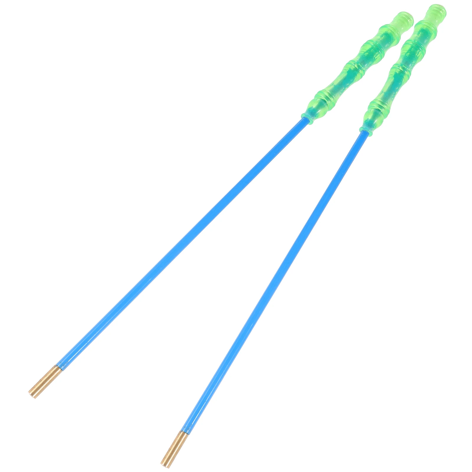 

2 Pcs Diamond Pole Diabolo Stick Outdoor Traditional FRP Sticks Juggling Bearing Chinese