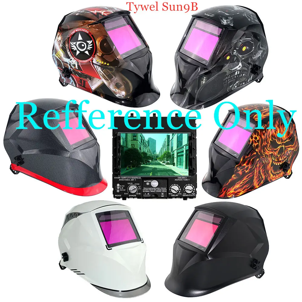 Welding Helmet Magnify Lens Diopter 2.0 External Dimension 107mmx50mm for Welding Mask