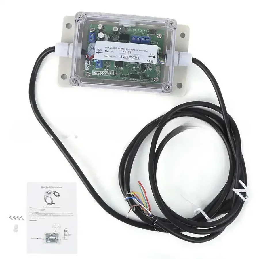 Bi-Direction Converter Module For NMEA2000 and NMEA0183 KC-2W IPX67 Waterproof DC 9-30V Bi-Directional Converter Car Accessories