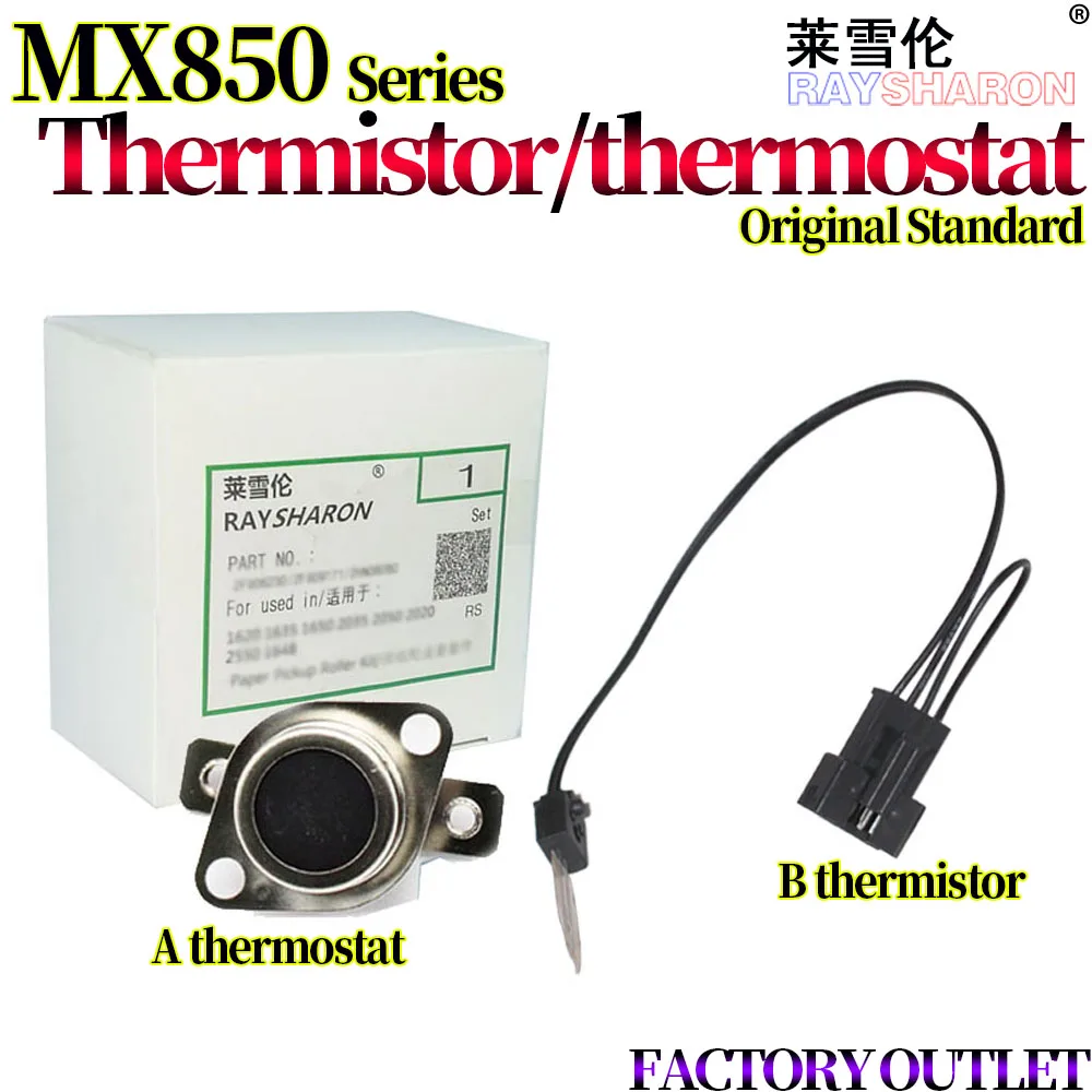 RTHM-0036FCZZ Thermostat Fuser Thermistor For Use in Sharp MX 950 1204 9008 10508 120088 10508 12008 N RDTCT0189 N RDTCT0189FCZ2