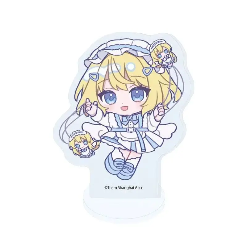 Anime Touhou Project Angelic Realm Ver Hieda no Akyuu Q-style Acrylic Stand Model Plate Keychains Desktop Ornament