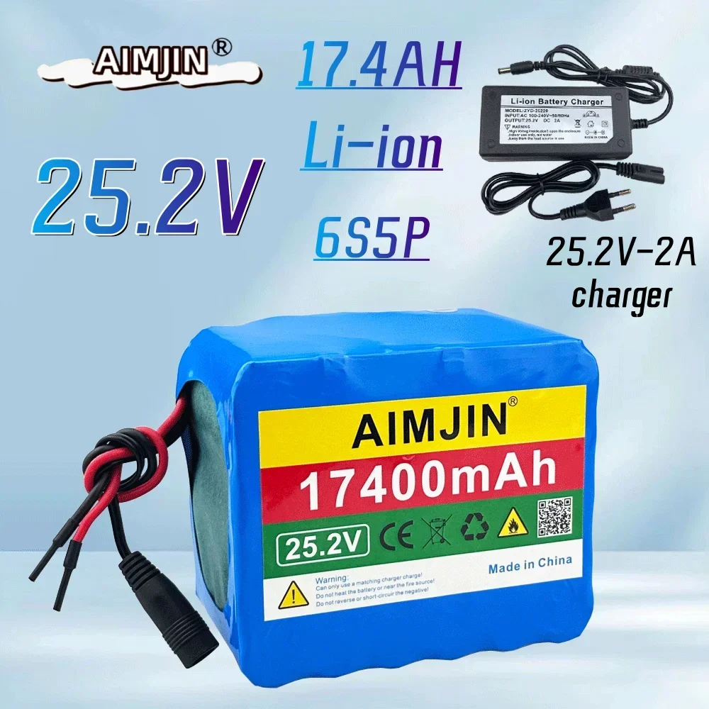 

25.2V 17.4Ah 6S5P 18650 lithium battery pack ,For battery Outdoor power supply, etc