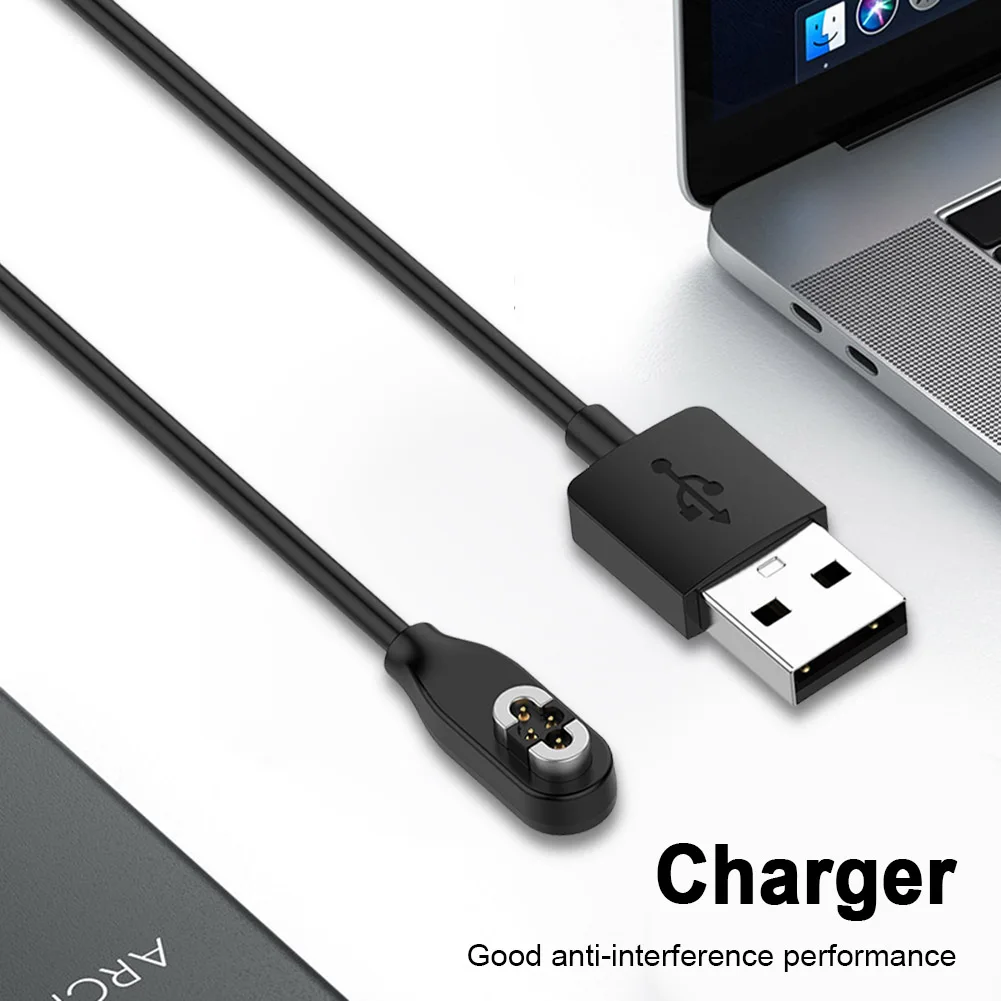 

USB-магнитный зарядный кабель, 1 м, шнур для зарядного устройства, наушники для передачи данных, зарядное устройство, портативный зарядный шнур для SHOKZ OpenSwim Pro S710