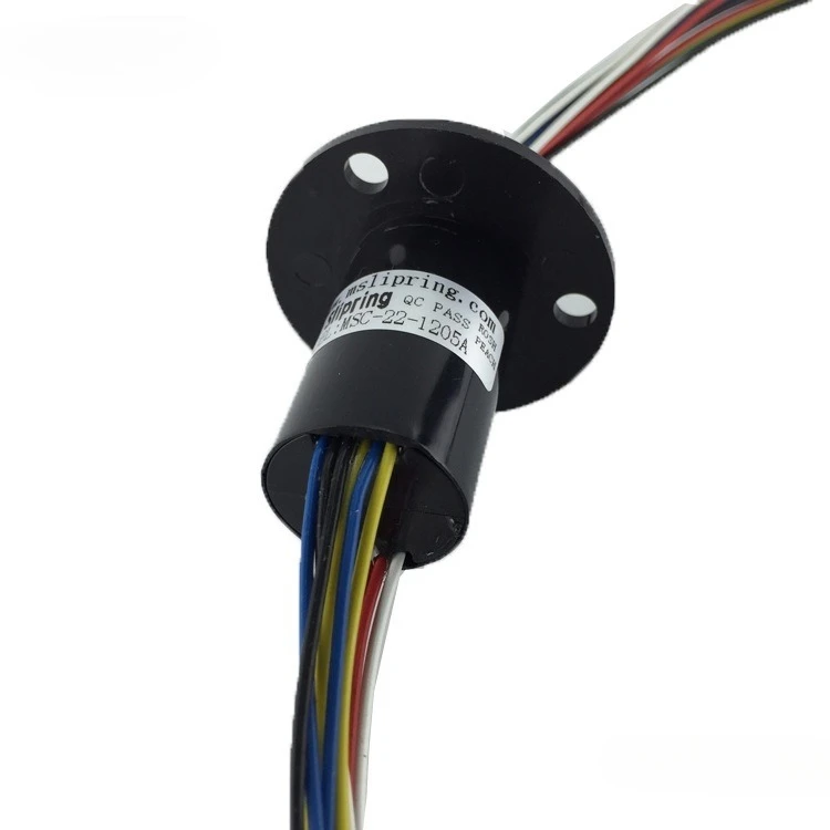 1 Piece 2/3/4/5/6 Channel 30A Slip Ring Diameter 22mm/31mm Rotate Connector Slip Rings SRC-22-0X30A Capsule Conductive