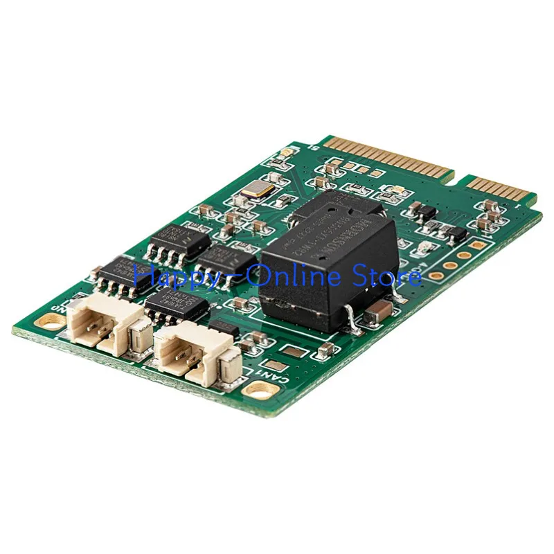 MiniPCI E-CAN Module MINI PCI-E to CAN Interface Card USB to CAN Dual Channel with Isolation