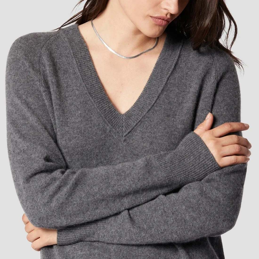 

Inner Mongolia Cashmere Sweaters Plain Warm 100% knitted pullover sweater cashmere jumper for woman