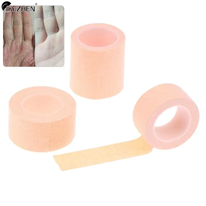 Skin Color Cotton Nail Tape For Guzheng Guitar Adhesive Finger Tape Instrument Anti-Crack Cotton Tape For Fingers