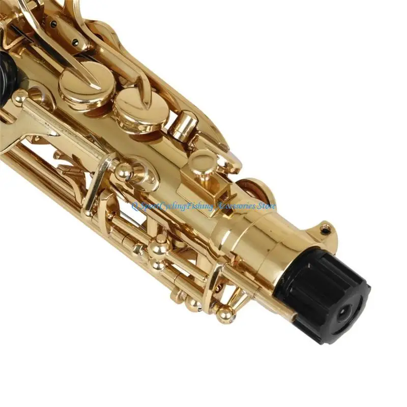 

3Pcs Saxophone End Plug Replacement Stopper 2.58x3.97cm Not Easy to Deform for Altos Saxophone Sax Caps