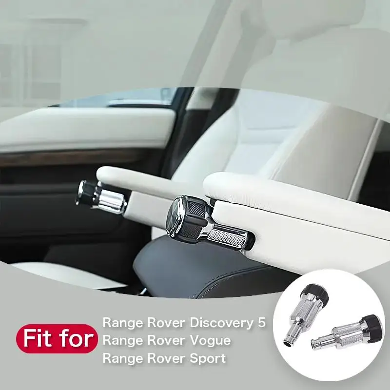 

1 Pair Alloy Seat Armrest Box Knobs For Range Rover Vogue Sport 2013 to 2022 Interior Car Accessories for Land Rover Discovery 5