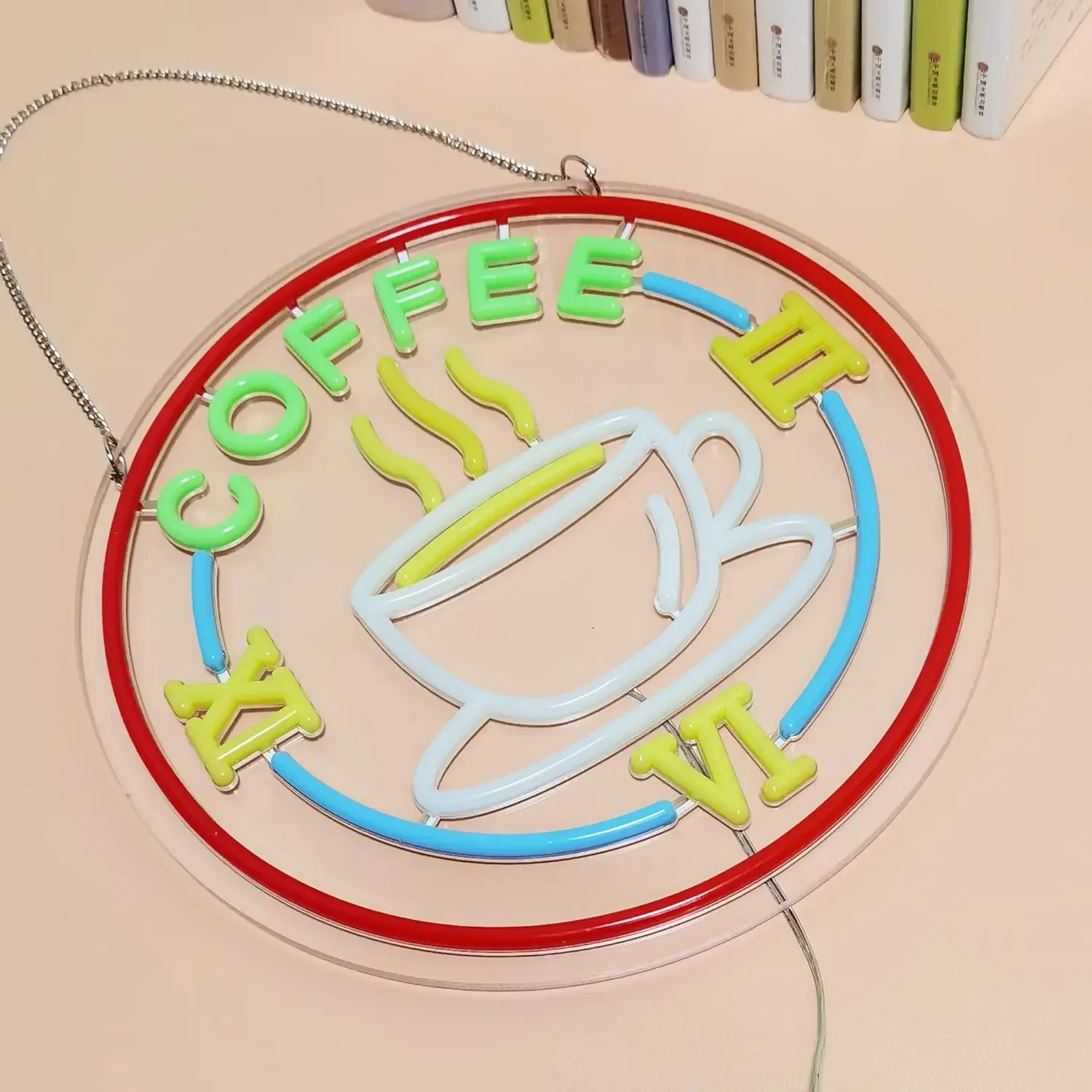 Кофейная неоновая вывеска Светодиодная неоновая вывеска с регулируемой яркостью для пивного бара, клуба, спальни, офиса, паба, кафе, вечеринки, человек, пещерного искусства, настенного декора