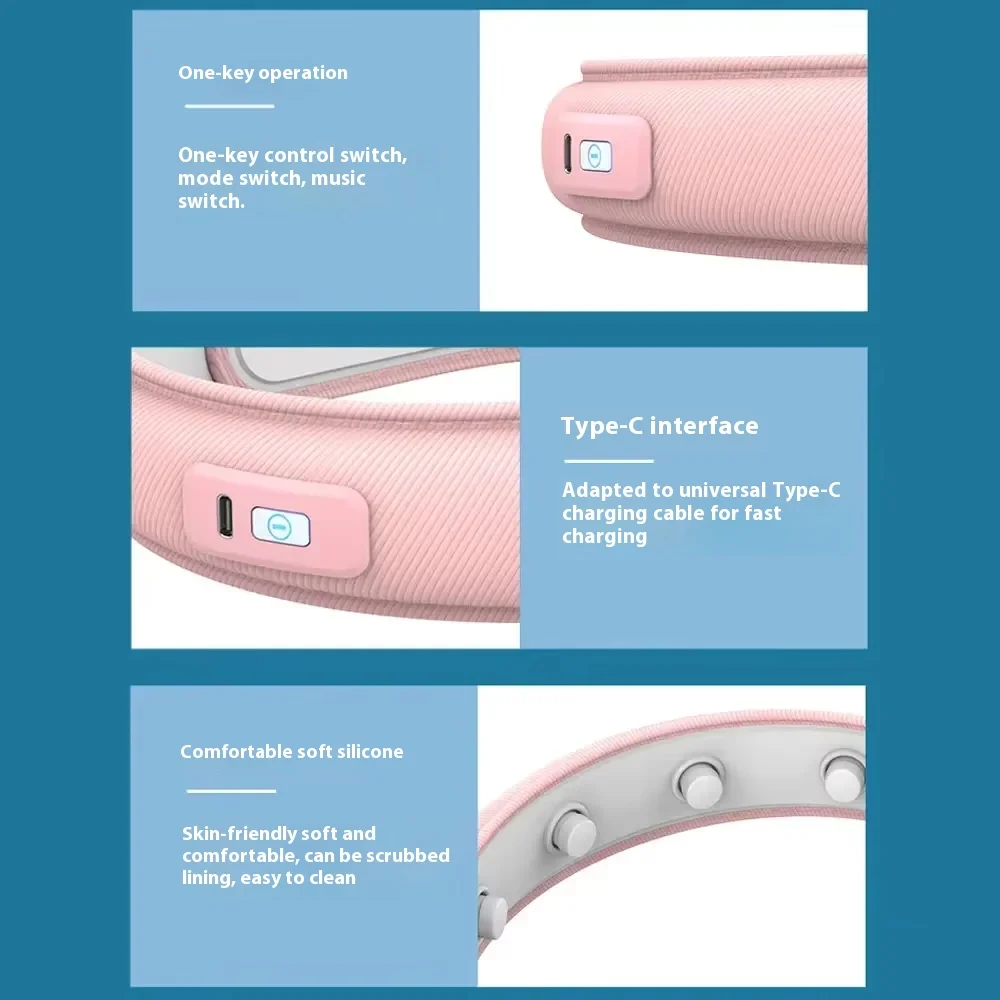 Electric Air Pressure Airbag Head Massager Body for Head Kneading Relief Relief Stress Headache Electric Acupoint Body Massager - Image 4