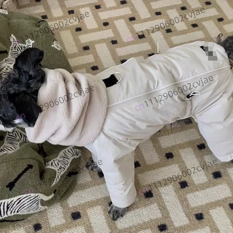 New Autumn Winter Pet Dog Coat - Warm Four-Legged Padded Clothes for Puppy Outdoor Wear