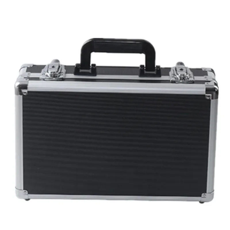 Aluminum Tool Case Suitcase Toolbox Business File Box Impact Resistant Safety Equipment Camera Bag with Pre-cut Foam