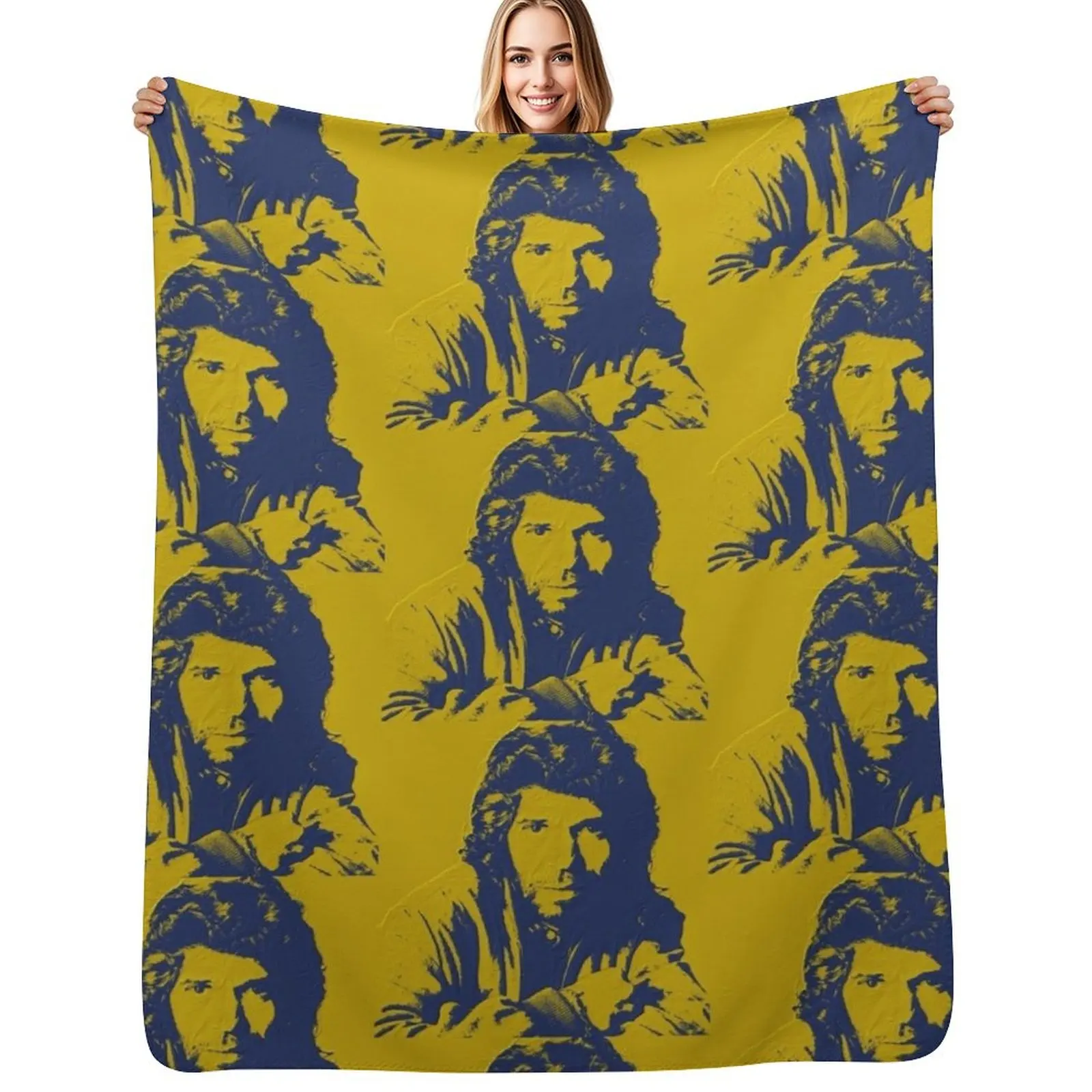 Copy of Island Shrimp Throw Blanket Cute Summer Beddings Camping Loose For Sofa Thin Bed Blankets