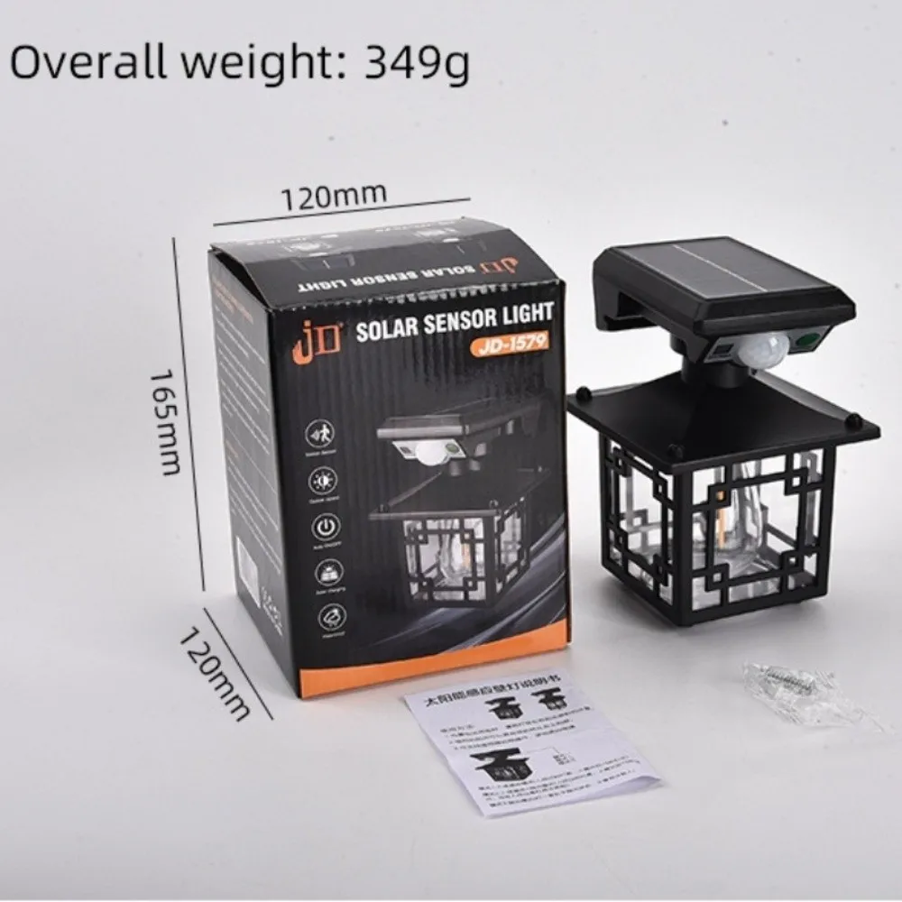 IP65 Waterproof LED Solar Light Adjustable 3 Lighting Modes Solar Street Light Energy Saving Garden Security Wall Light