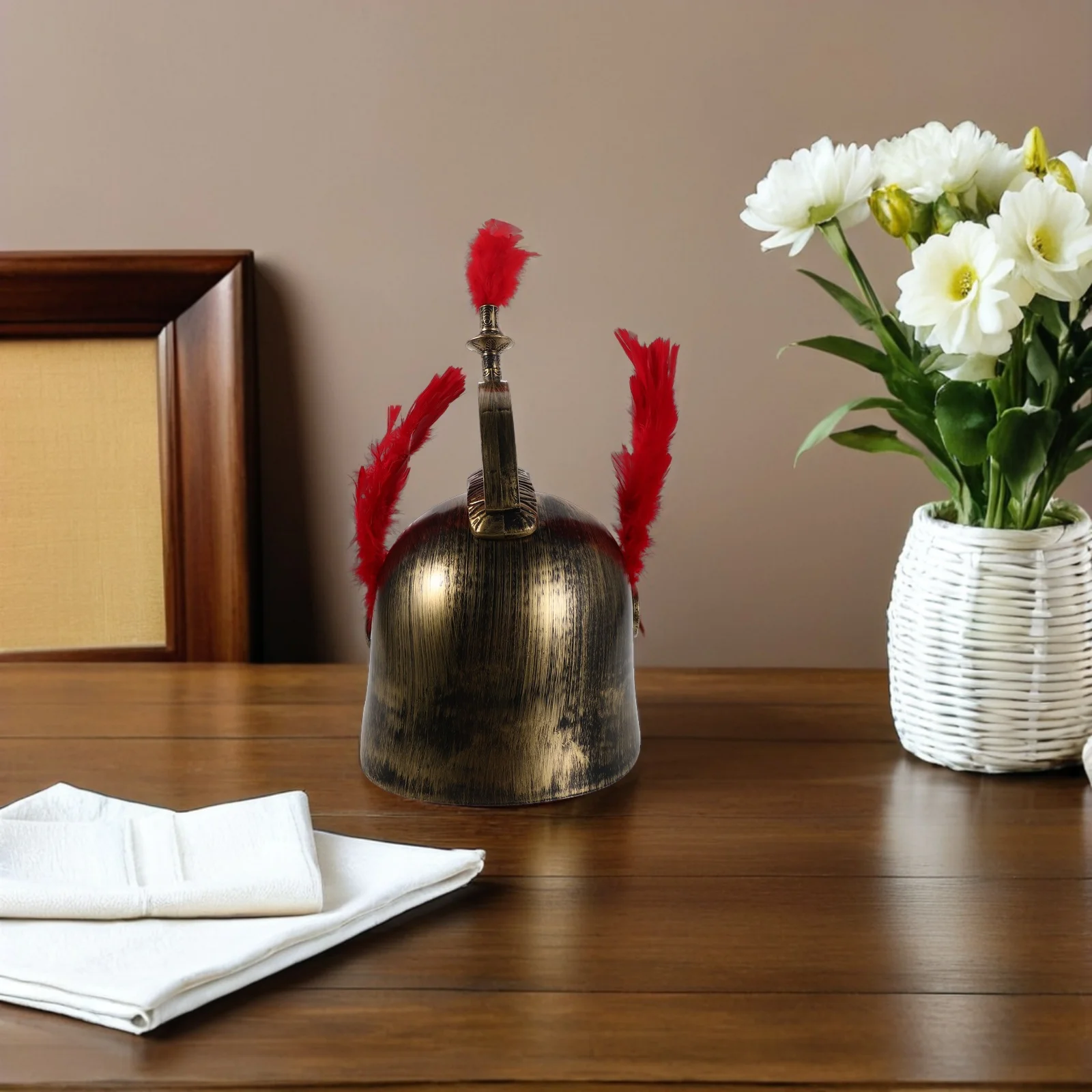 

Roman Soldier Cosplay Ancient Lightweight Full Head Coverage for Costume Party Medieval Knight Warrior