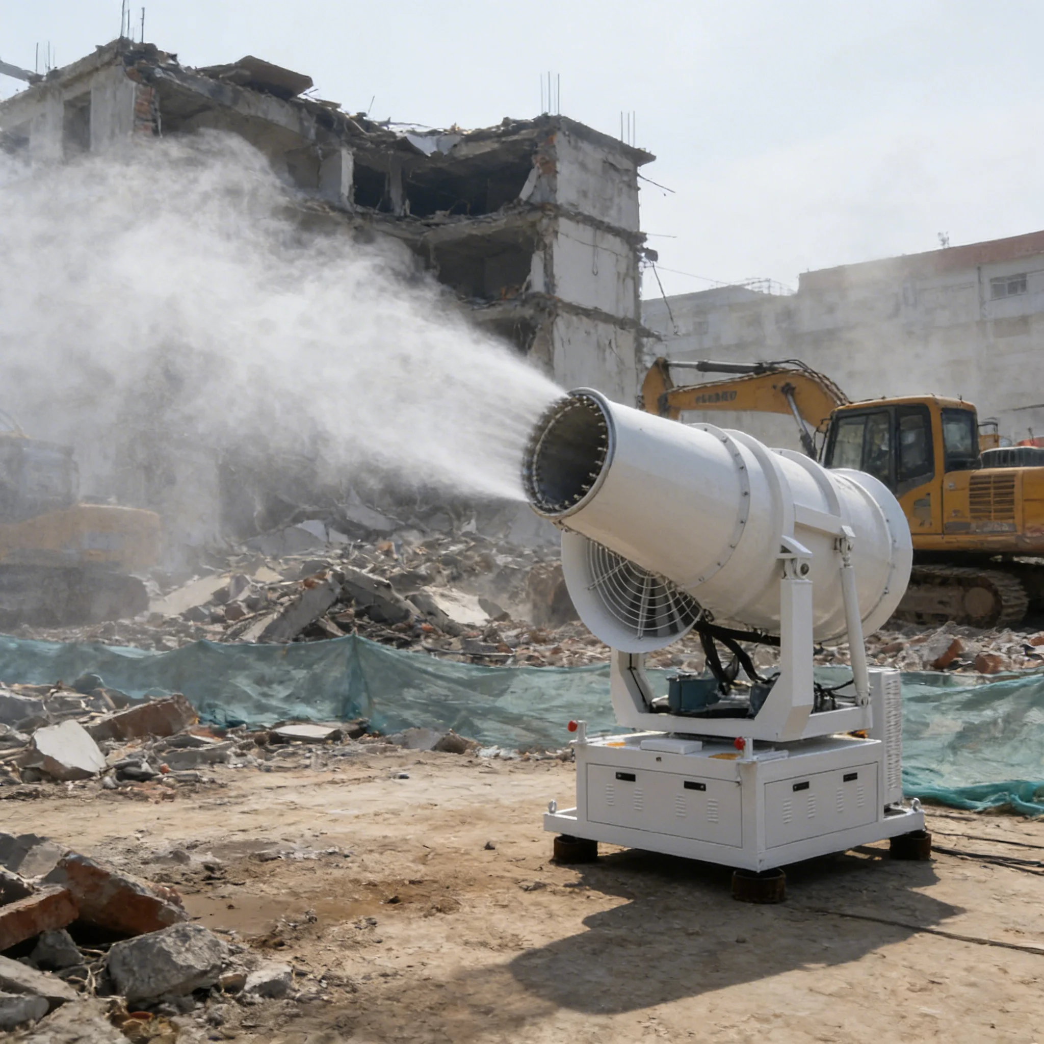 

Высоконапорный распылитель-пушка для воды (туманообразующая пушка) для строительных работ, машина для туманообразования и распыления воды