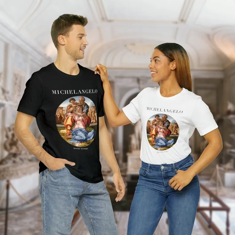 Michelangelo's Doni Tondo Renaissance T-Shirt