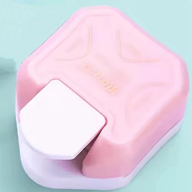Top-3-In-1 Corner Rounder Border Punches For Scrapbooking Diy Mini Corner Cutter Circle Trimmer Punch Office Supplies