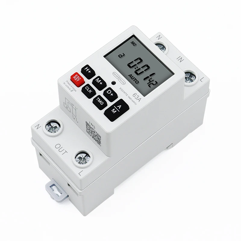 AliExpress TAIYEDQ 40A 63A 80A Time Control Switch 220V Power Supply Automatic Power-off Cycle Controller Daily Weekly 7 Days Programmable