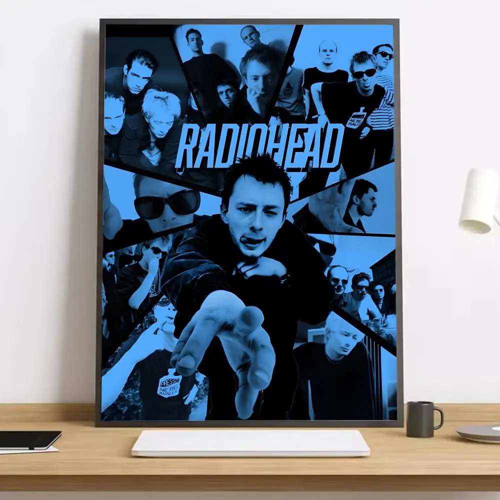 R-Radiohead Band Rainbow Painting Calligraphy HD-Leinwandposter für Wohnzimmer, Schlafzimmer, Bar, ästhetische Dekoration – Detail 19