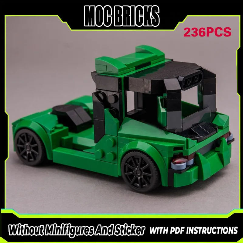 

Конструктор MOC: Модель городского автомобиля, классический грузовик, модульные технологичные блоки, подарки, праздничный набор для сборки, детские игрушки