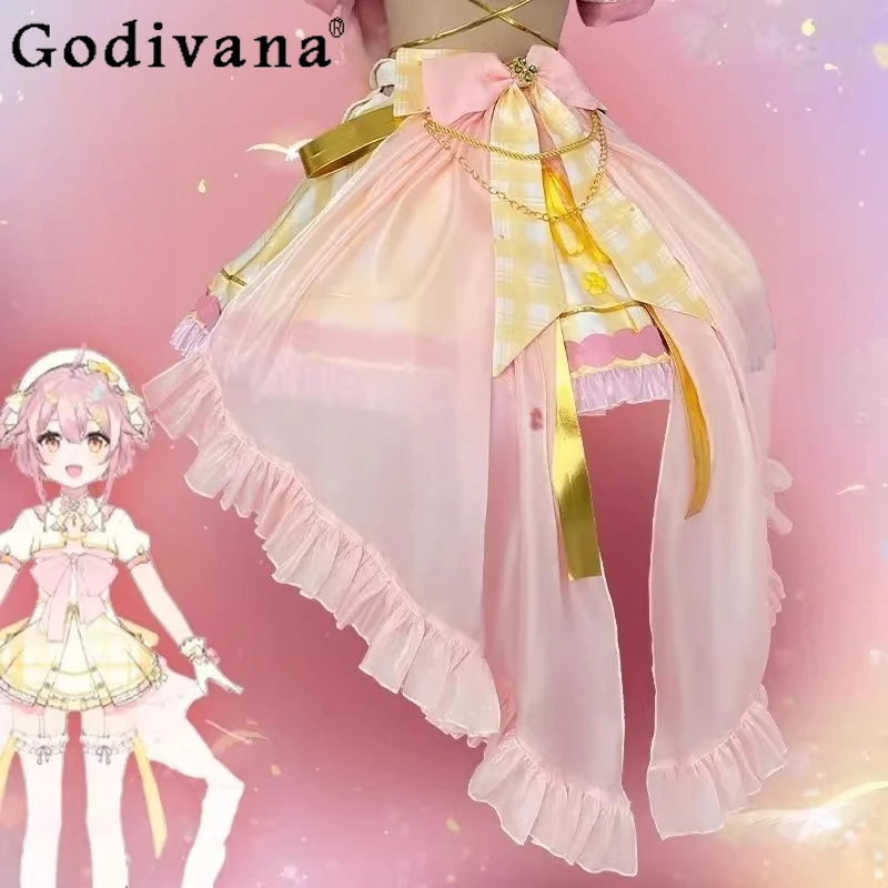 لعبة أنيمي التافي فستان بنات كوس زي حفلة زي الهالوين التأثيري فستان نسائي لعب دور الملابس مجموعة كاملة جديدة