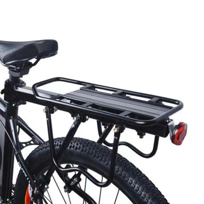 Aluminum Alloy Bike Rear Rack, Rear Back for Seat Luggage, Holder for Carrier for Panniers Bags