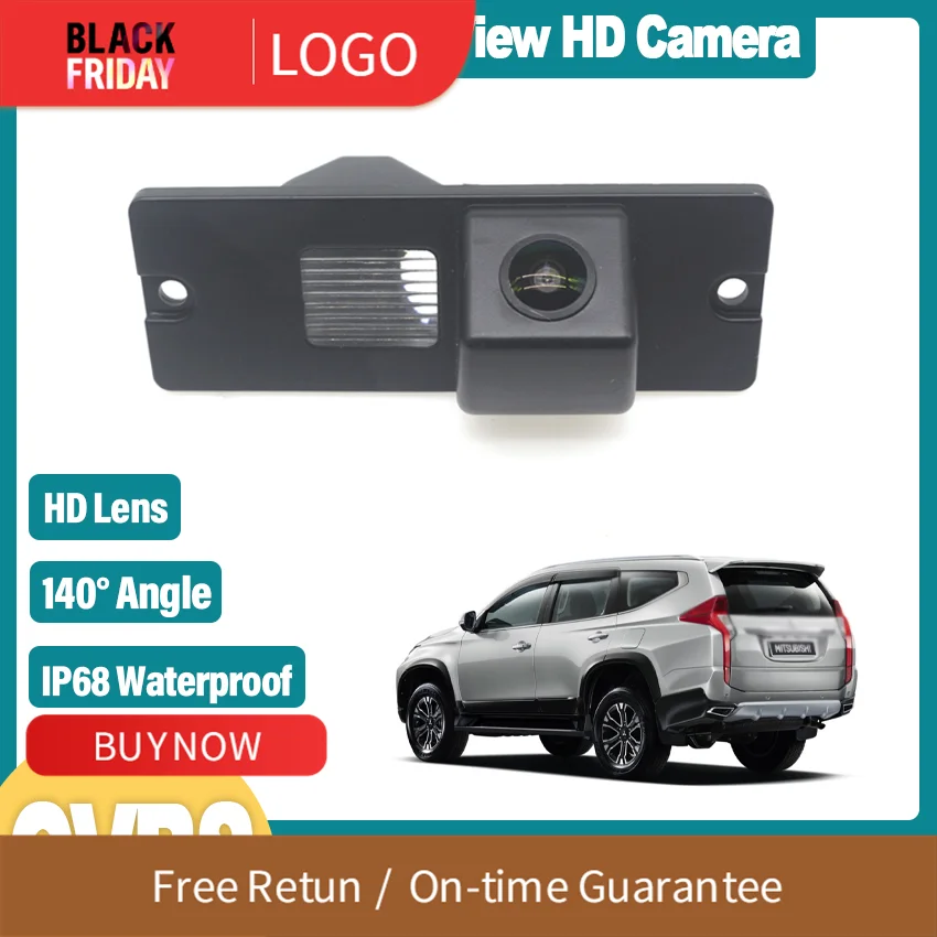 HD CCD Fisheye Rear View Camera For Mitsubishi Pajero 4 2006~2015 2016 2017 L200 Triton 2005~2015 Parking Monitor Night Vision