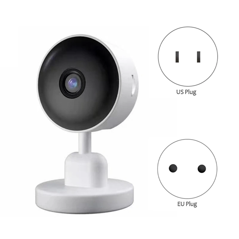 

Indoor Wifi Tuya Camera, Baby Monitor, Smart Life Home Security Wireless Mini Camera, IP CCTV, Two Way Audio