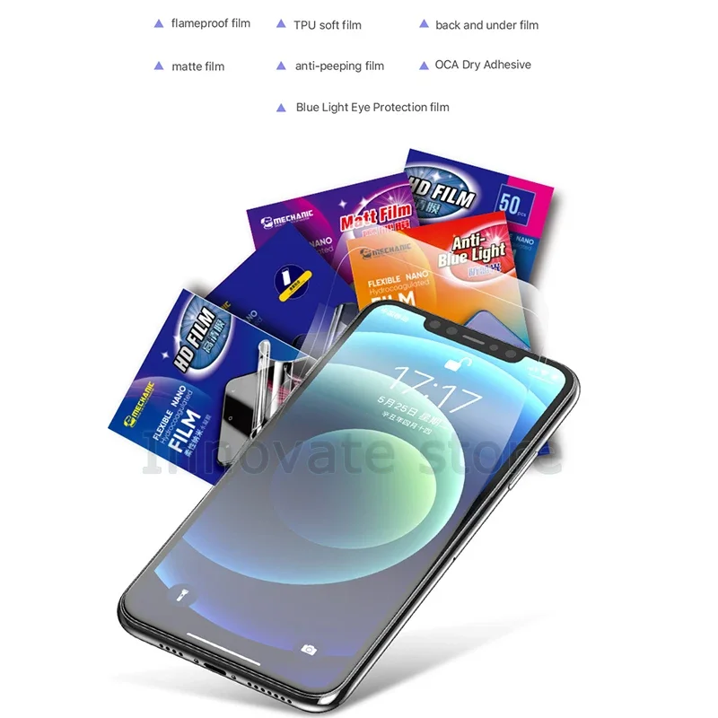 MECHANIC E260 Pro Cloud Интеллектуальный резак для пленки Автоматический сенсорный станок для резки пленки для телефона, часов, защитная мембрана для экрана