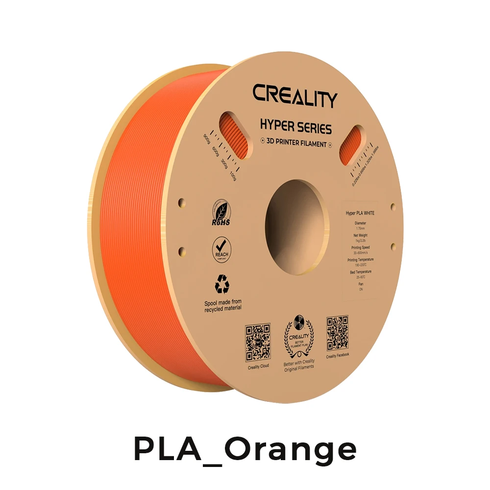 Creality Hyper Series PLA 3D-printfilament 1 kg 1,75 mm Hoge snelheid 3D-printmaterialen 10 kleuren beschikbaar