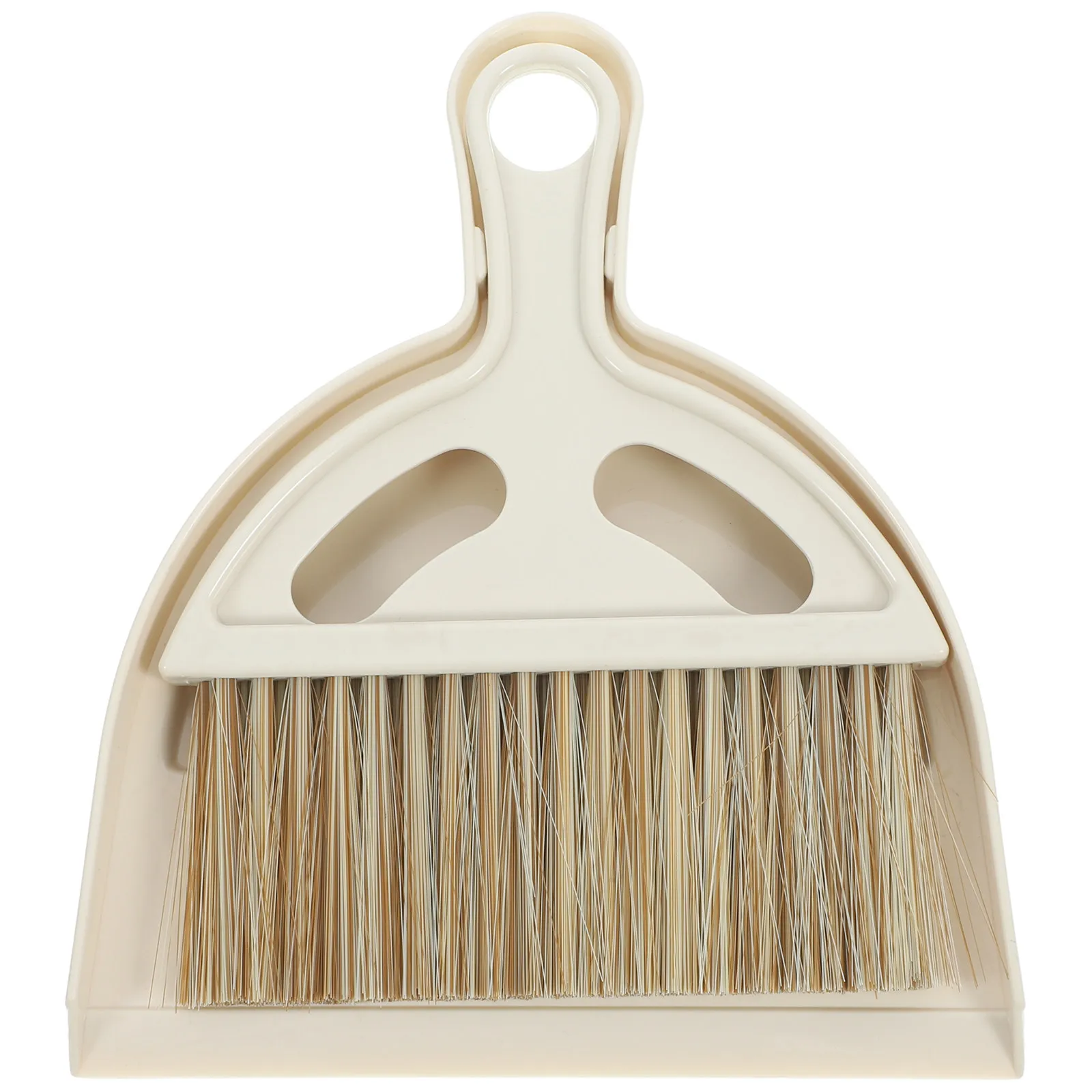 1Set Desktop Mini Dustpan and Brush Set Small Cleaning Tool for Keyboard Car Interior Detailing Multi-Function Portable Handheld